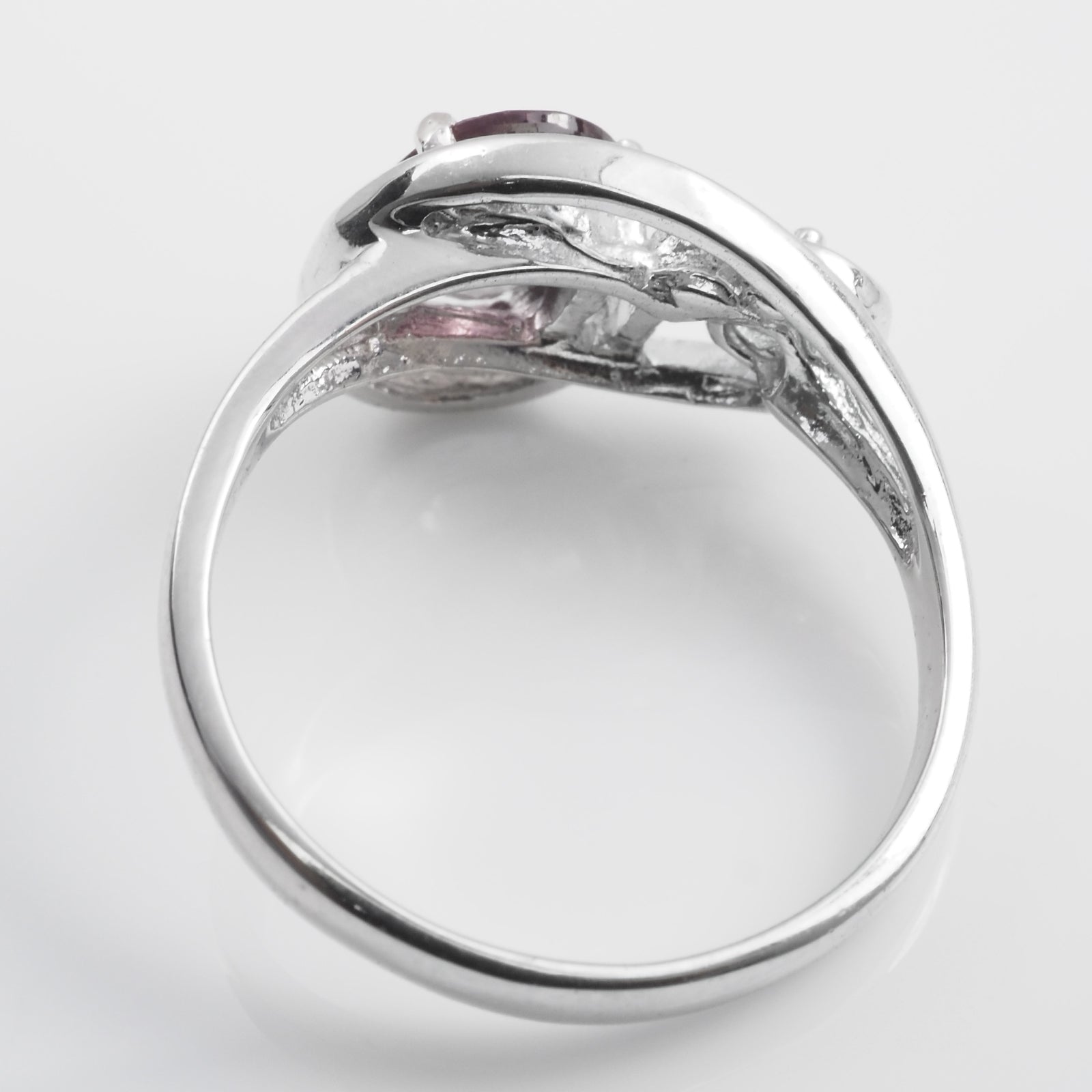 Sweetie Pink Tourmaline Ring Sterling Silver 925, Dainty Everyday Ring, Gift for Her
