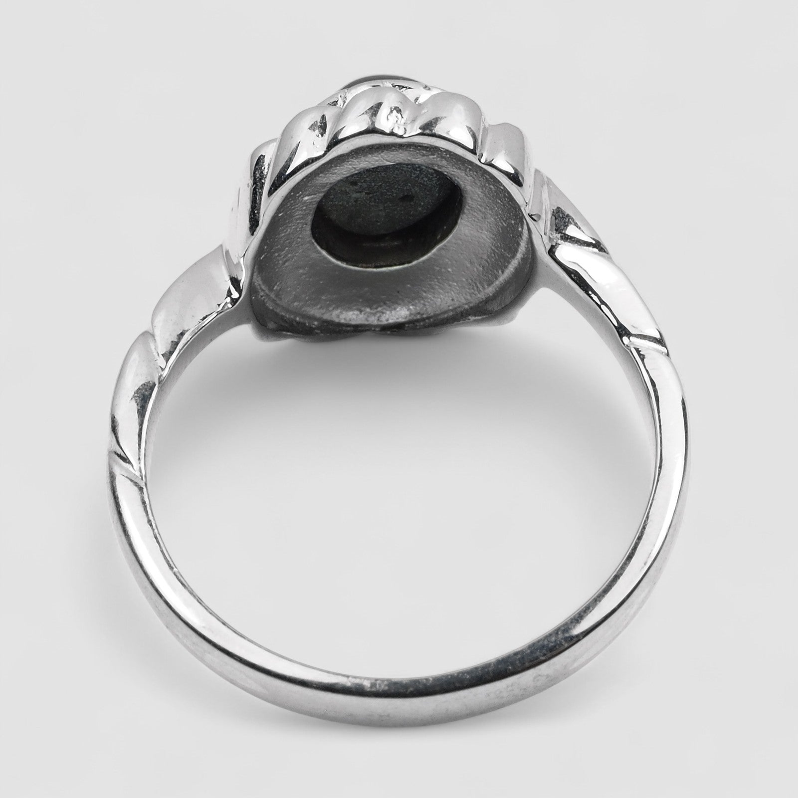 Black Star Sapphire 925 Sterling Silver Ring