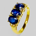 Blue Sapphire 925 Sterling Silver Ring