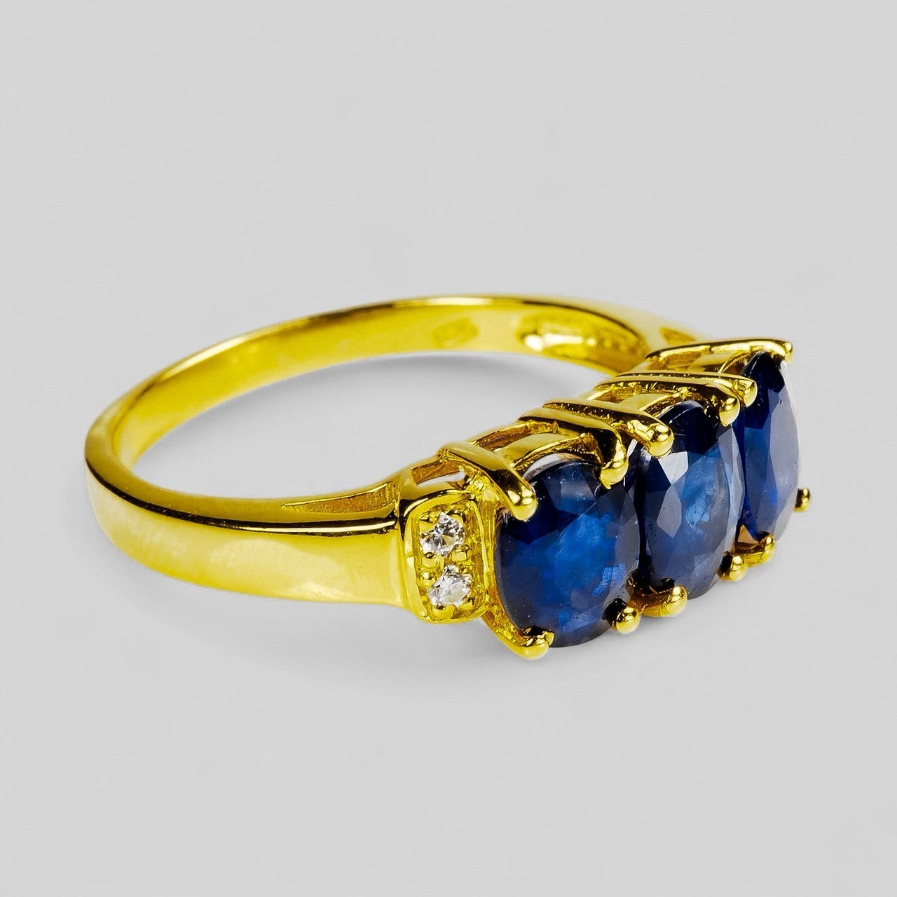 Blue Sapphire 925 Sterling Silver Ring