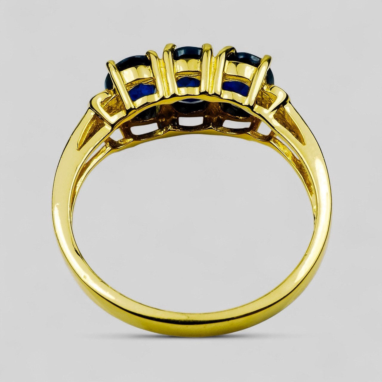 Blue Sapphire 925 Sterling Silver Ring